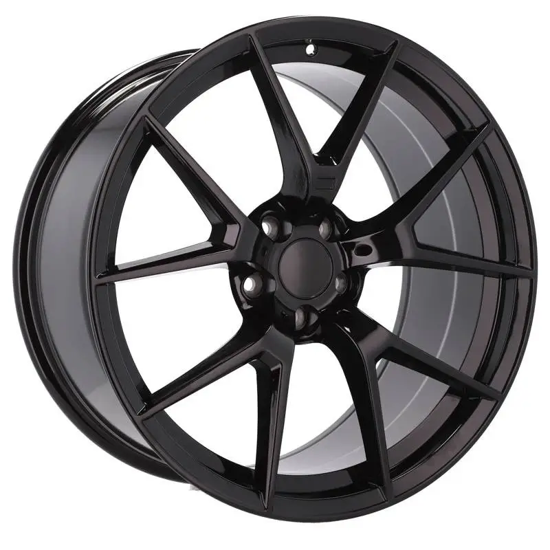 Top Vente 4 jantes 8.5 20 5x120 Noir Brillant