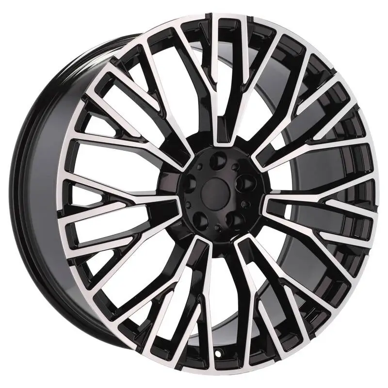 4 jantes 9.0 20 5x112 design BMW Fluotournage Noir Brillant Nouveauté