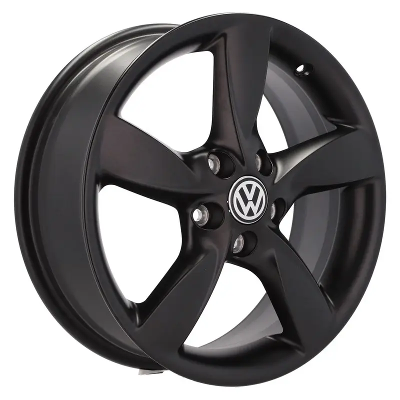 4 jantes 6.0 17 5x112 Noir Mat Meilleure Vente