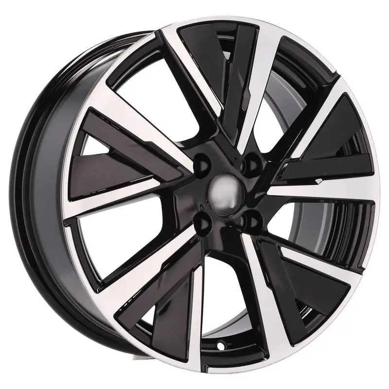 Livraison Gratuite 4 jantes 7.0 17 4x108 design Peugeot Noir Brillant