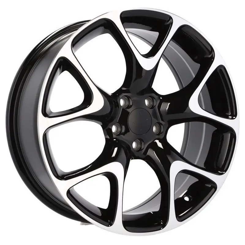 Super Prix 4 jantes 8.0 18 5x115 design Opel Noir Brillant