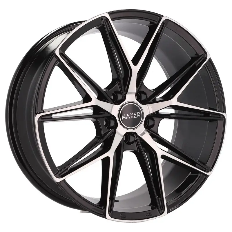 4 jantes 8.0 18 5x110 Noir Brillant Seulement Aujourd’hui