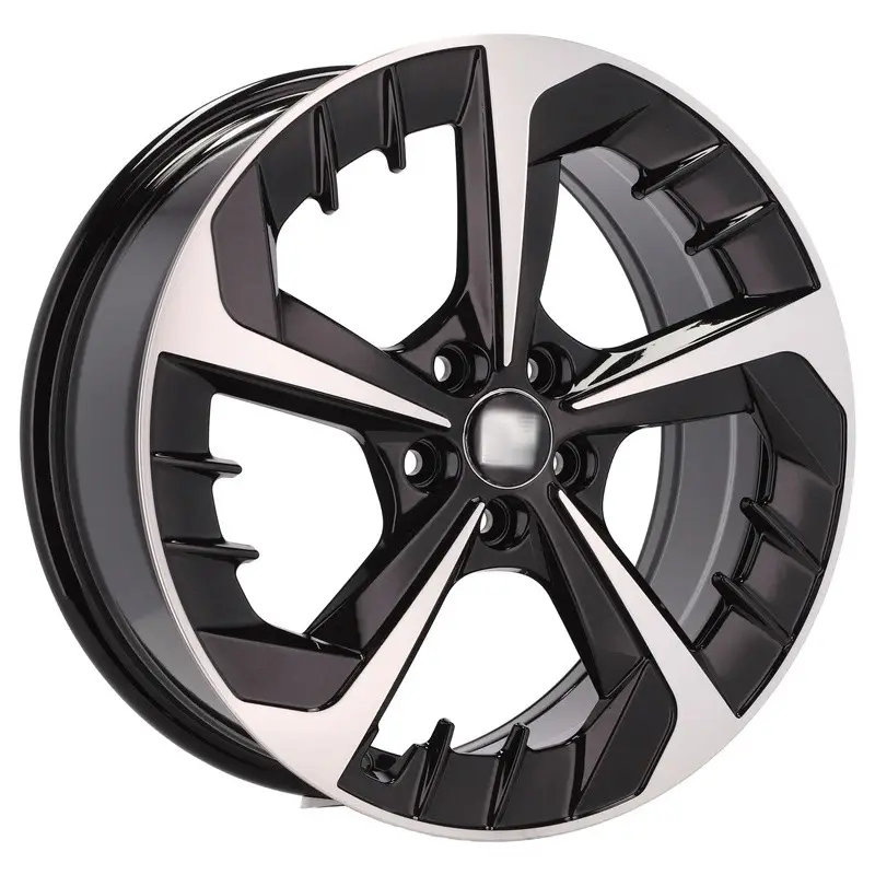 4 jantes 7.0 17 5x100 design Seat Noir Brillant Affaire À Saisir