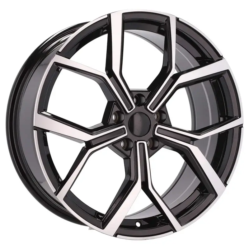 4 jantes 8.0 19 5x112 design Volkswagen Noir Brillant Achat Immédiat