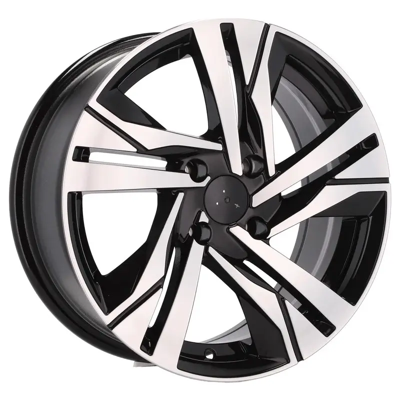 4 jantes 7.0 16 4x108 design Peugeot Noir Brillant Jusqu’à Épuisement Des Stocks