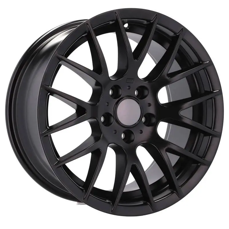4 jantes 8.0 18 5x120 Noir Mat Livraison Express