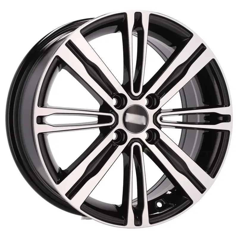 Prix Réduit 4 jantes 6.5 16 4x100 design Kia Noir Brillant