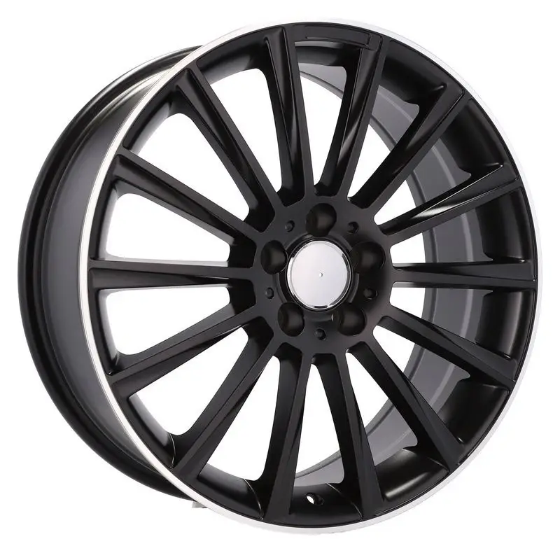 4 jantes 8.0 19 5x112 Noir Brillant Satisfait Ou Remboursé
