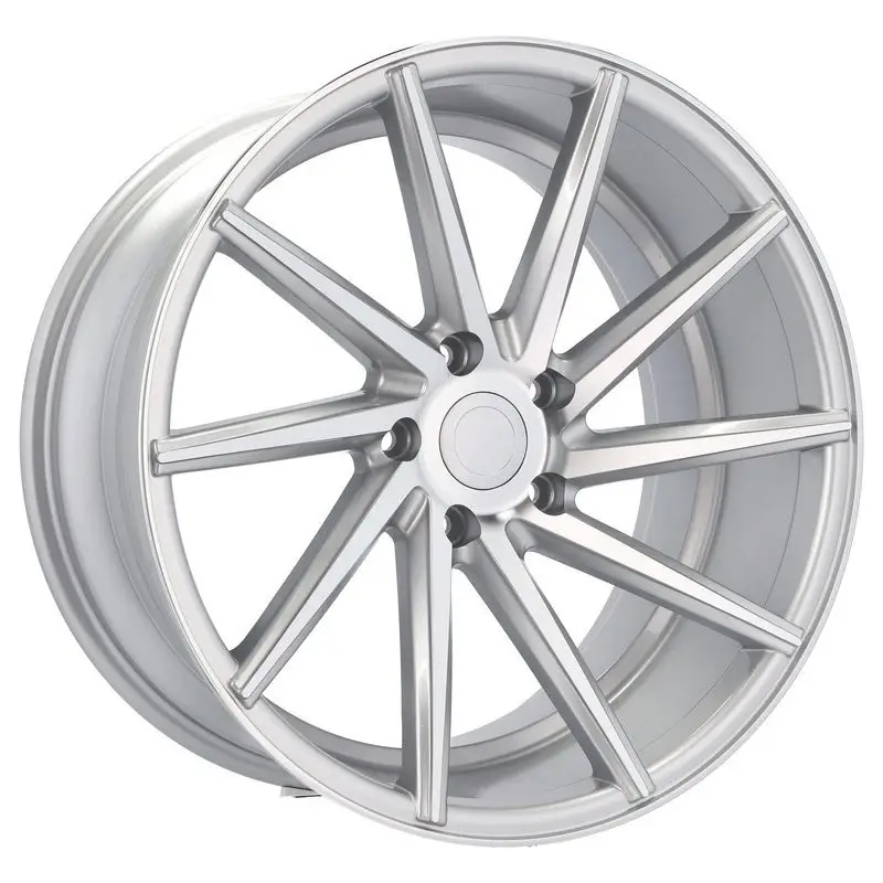 4 jantes 8.5 20 5x114.3 Argent Brillant Populaire