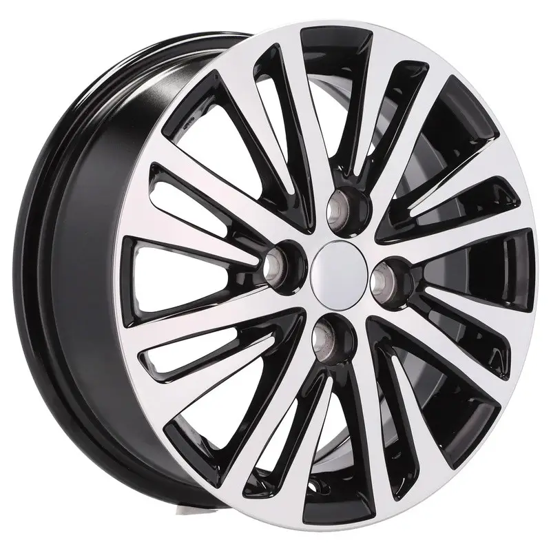 4 jantes 5.5 14 4x100 design Toyota Noir Brillant Achat Immédiat