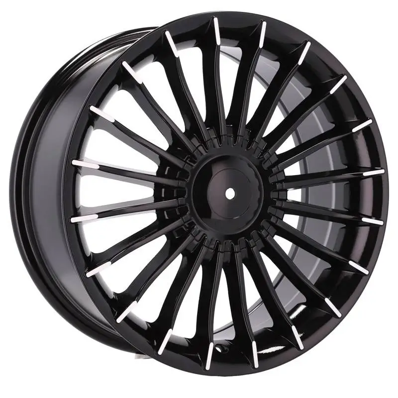 Nouvelle Collection 4 jantes 8.0 17 5x120 design BMW Noir Brillant