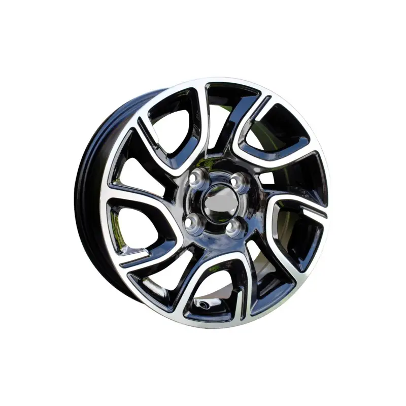 4 jantes 6.0 14 4x100 design Kia Noir Brillant Achetez Aujourd’hui