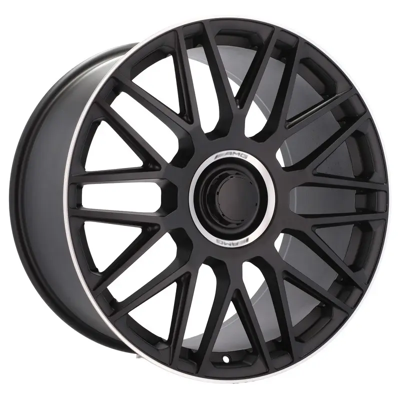 4 jantes 9.0 21 5x112 design Mercedes Noir Mat Soldes