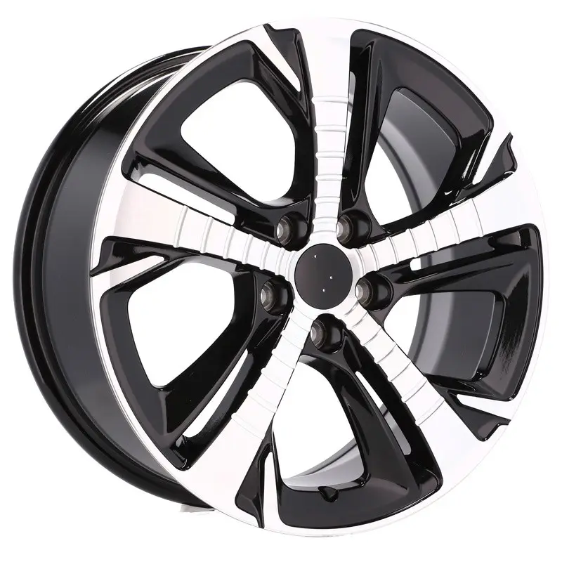 Expédition Rapide 4 jantes 7.0 16 5x108 design Peugeot Noir Brillant