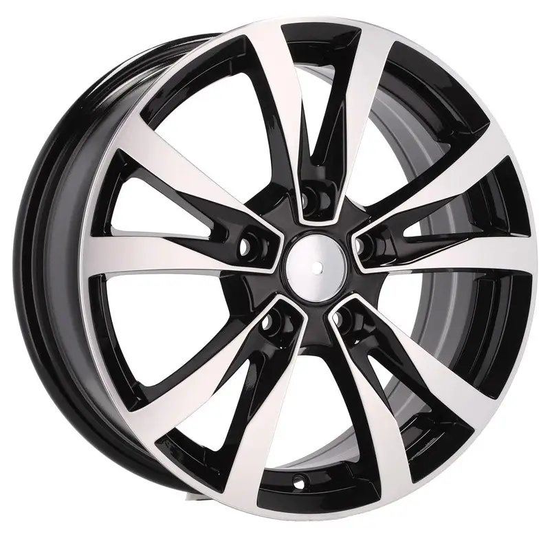 4 jantes 6.5 16 5x114.3 Noir Brillant Offre Du Jour