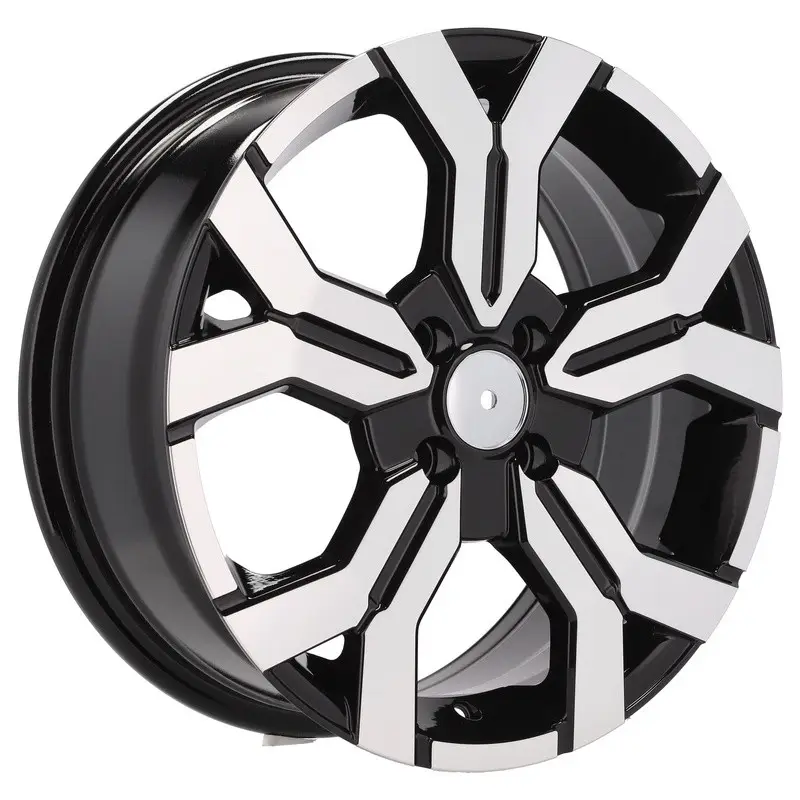 Livraison Gratuite 4 jantes 6.5 16 4x100 design Dacia Noir Brillant