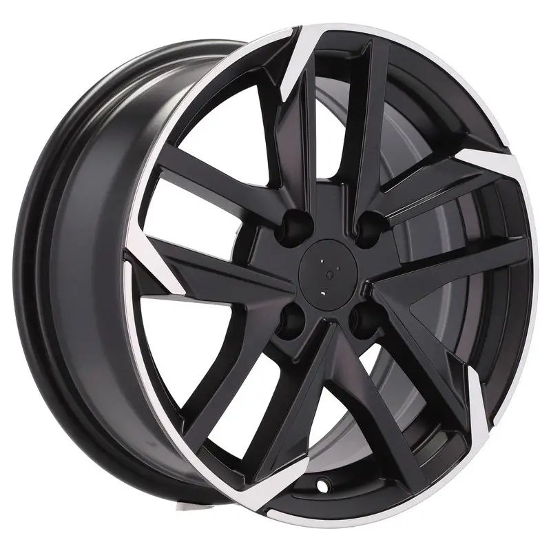 Top Vente 4 jantes 6.5 15 4x108 design Peugeot Noir Mat