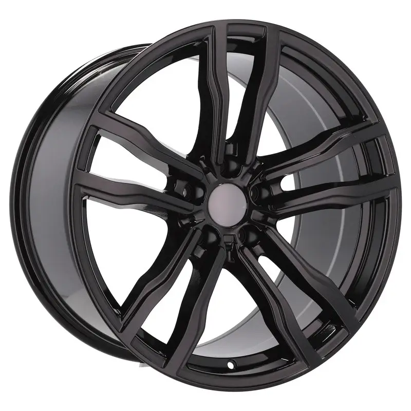 4 jantes 10.0 20 5x120 Noir Brillant Paiement Sécurisé