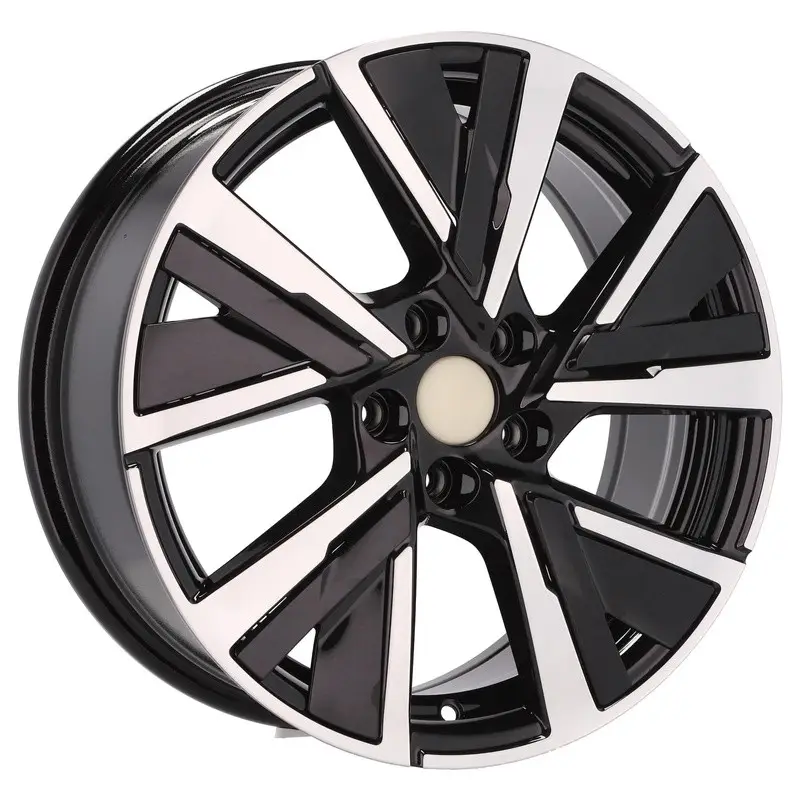 Pas Cher 4 jantes 7.0 17 5x108 design Peugeot Noir Brillant