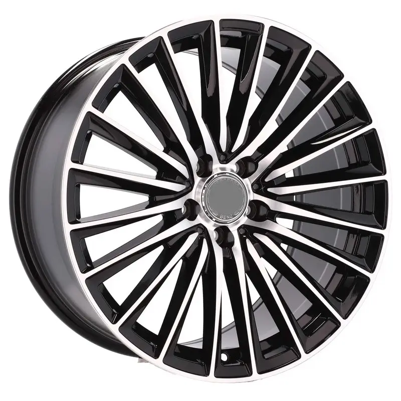 Soldes 4 jantes 8.5 20 5x112 Noir Brillant