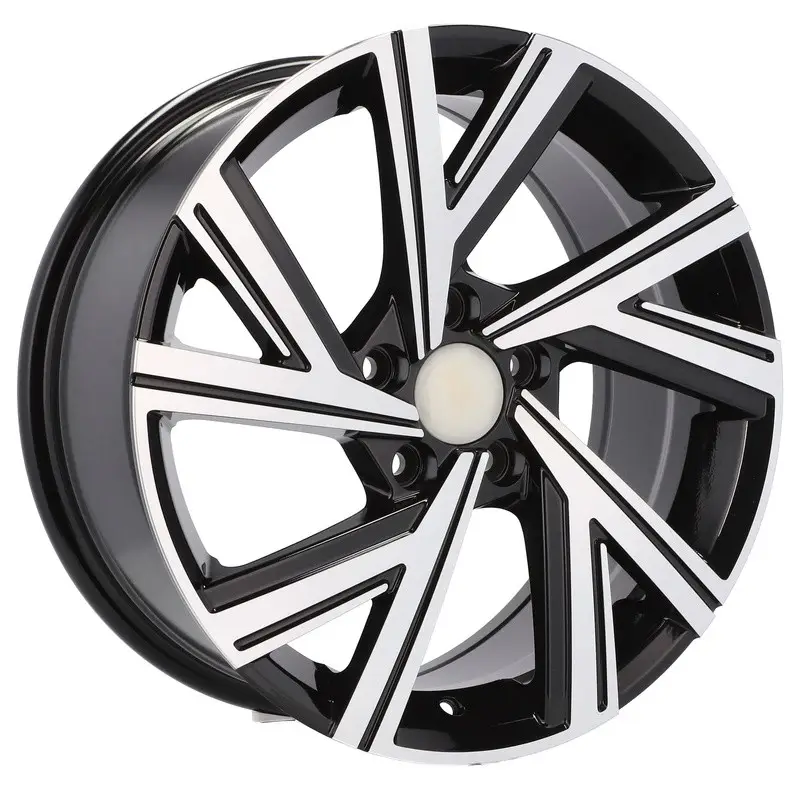 4 jantes 7.5 17 5x100 design Volkswagen Noir Brillant Affaire À Saisir