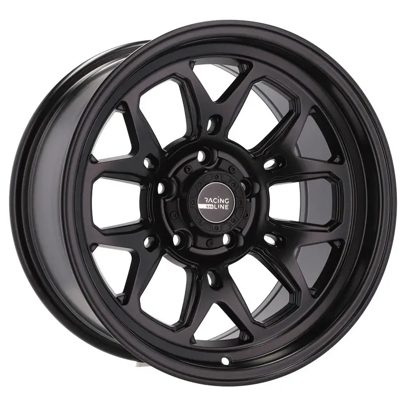 4 jantes 9.0 17 5x127 Noir Mat Commande En Gros