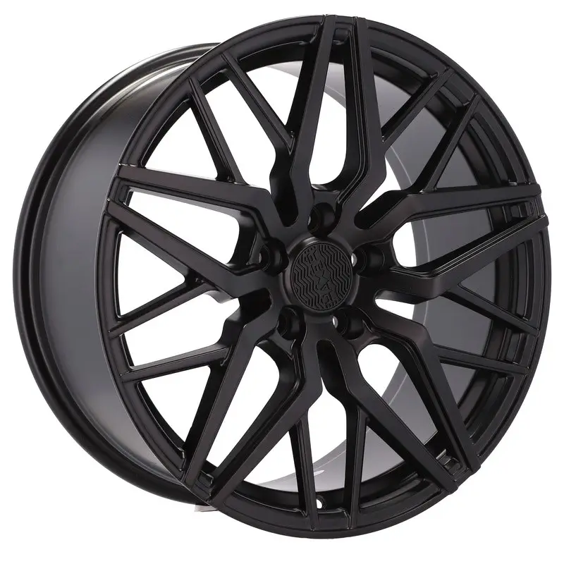 4 jantes 8.0 18 5x114.3 Noir Brillant Commander Vite