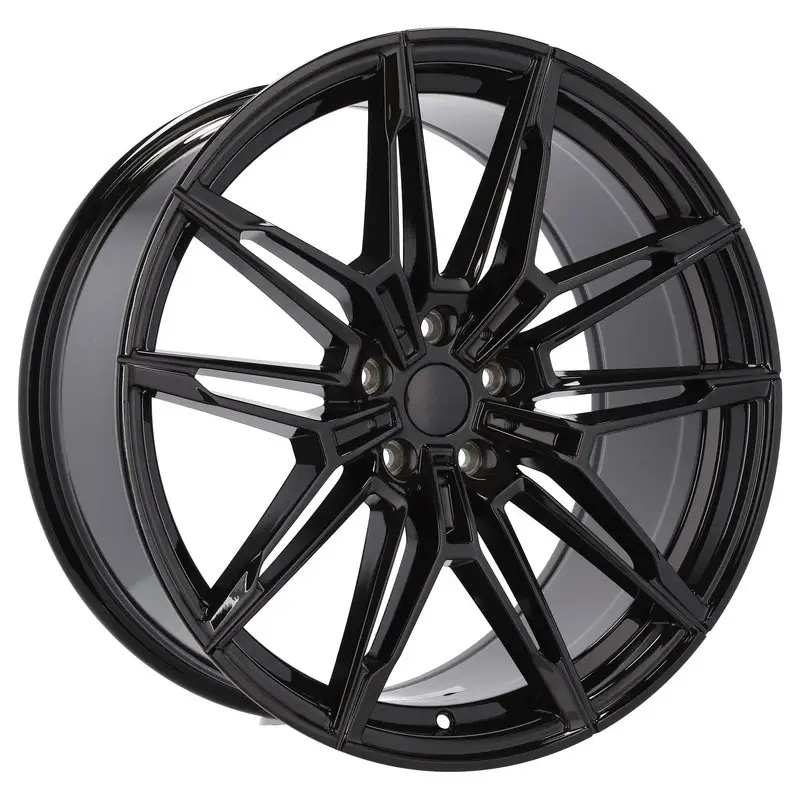 Authentique 4 jantes 8.0 18 5x120 Noir Brillant