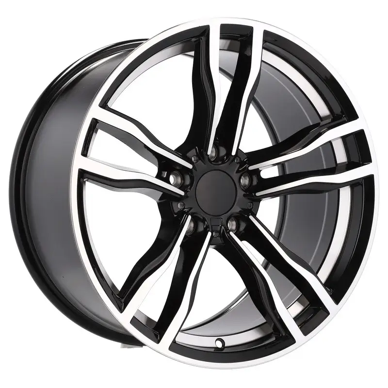 Prix Choc 4 jantes 9.0 19 5x120 design BMW Noir Brillant