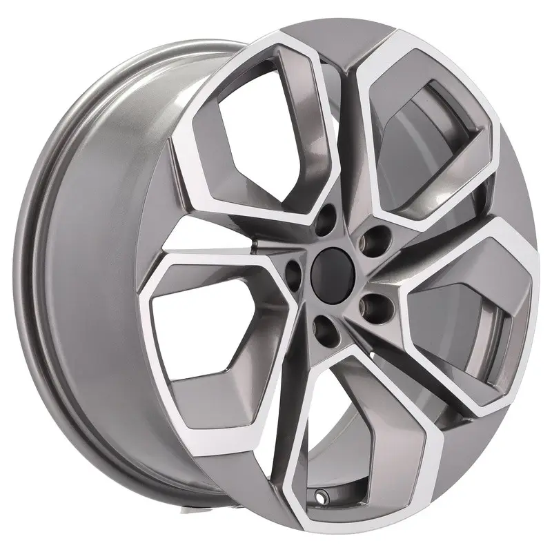 4 jantes 8.0 18 5x112 design Skoda Gris Brillant Bon Plan
