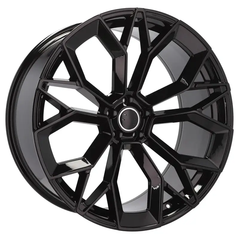 Authentique 4 jantes 10.5 23 5x112 design Audi Noir Brillant