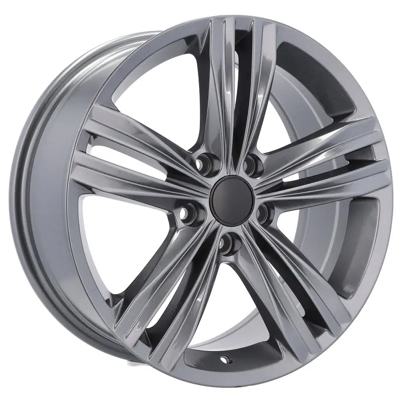 Authentique 4 jantes 7.0 16 5x112 design Volkswagen Gris Brillant