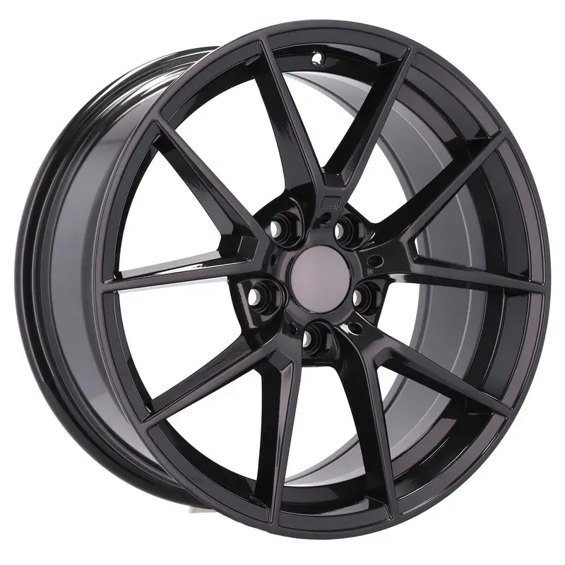 Soldes 4 jantes 8.0 18 5x120 Noir Brillant