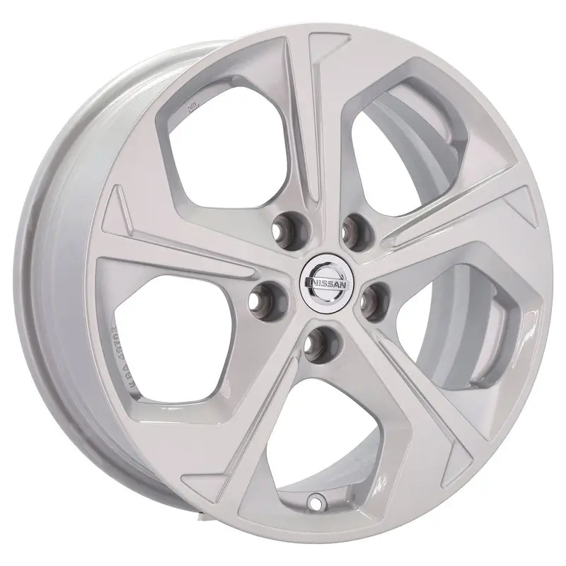 Certifié 4 jantes 7.0 17 5x114.3 Argent Brillant
