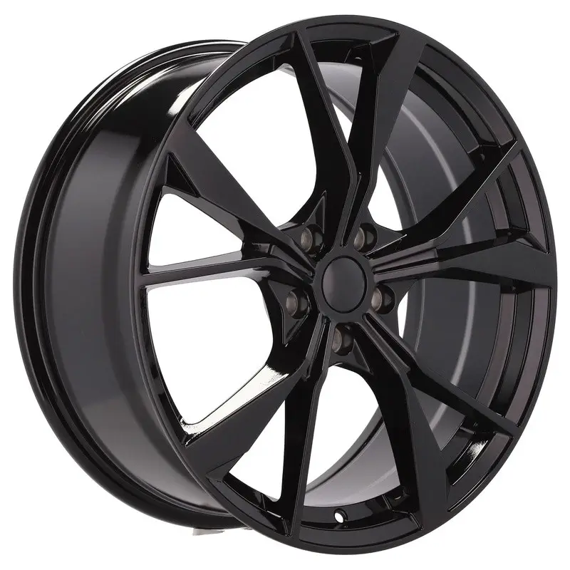 4 jantes 7.5 18 5x112 design Volkswagen Noir Brillant Réduction