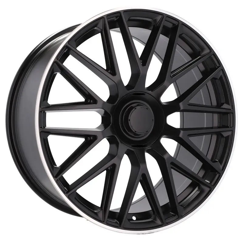 Paiement Sécurisé 4 jantes 8.5 20 5x112 design Mercedes Noir Mat