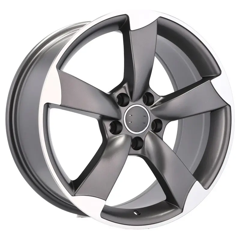 4 jantes 8.5 18 5x112 design Audi Gris Mat Commander Vite