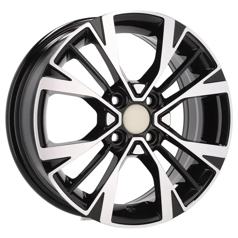 4 jantes 5.5 14 4x100 design Kia Noir Brillant Nouvelle Collection