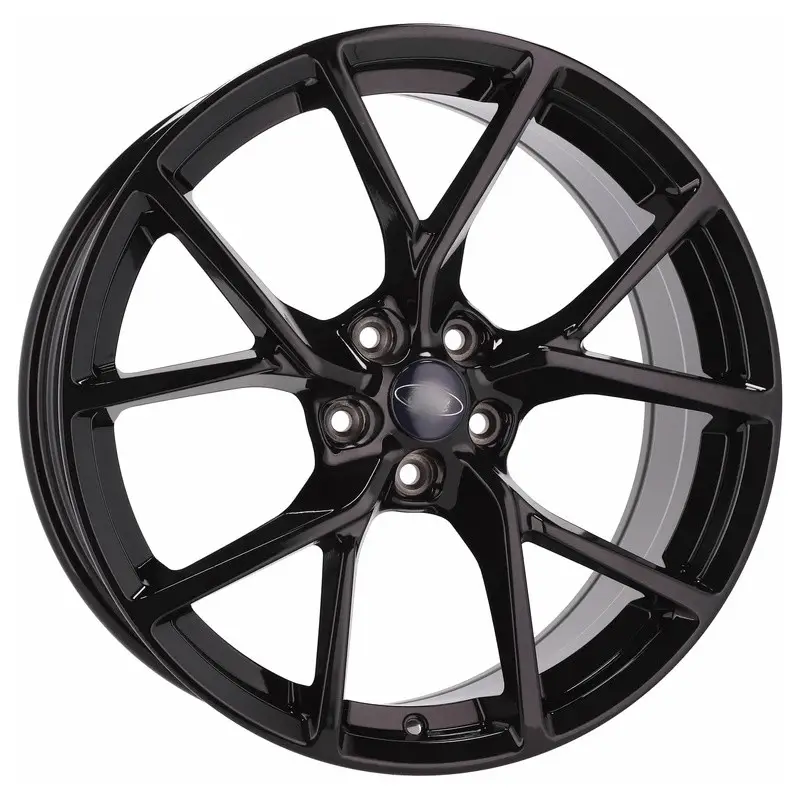 4 jantes 8.0 19 5x108 design Ford Noir Brillant Satisfait Ou Remboursé