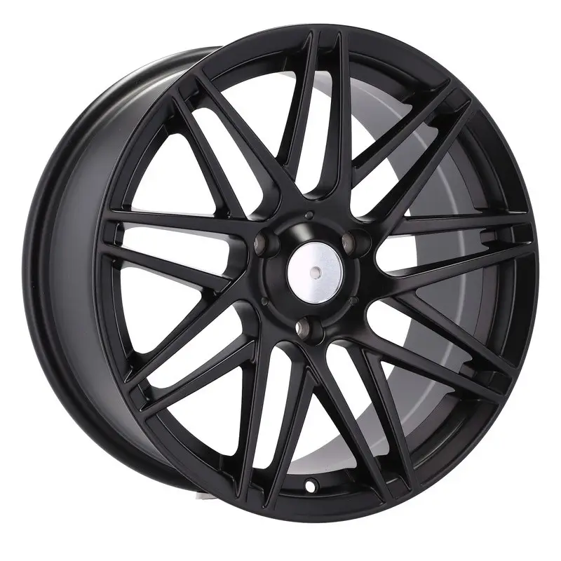 4 jantes 5.5 16 3x112 Noir Mat Certifié