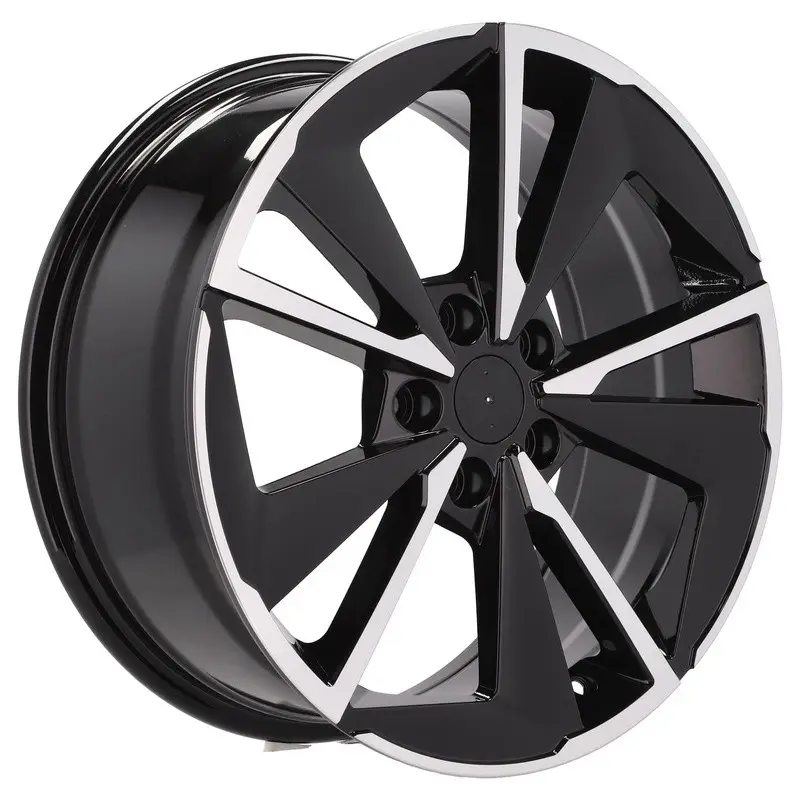 Réduction 4 jantes 7.5 18 5x114.3 design Nissan Noir Brillant