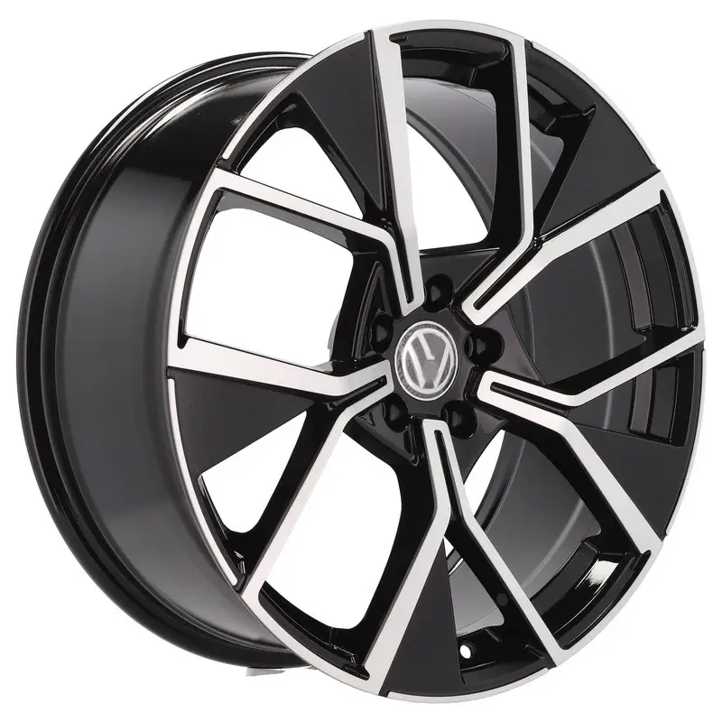 Dernière Chance 4 jantes 8.5 20 5x112 design Volkswagen Noir Brillant