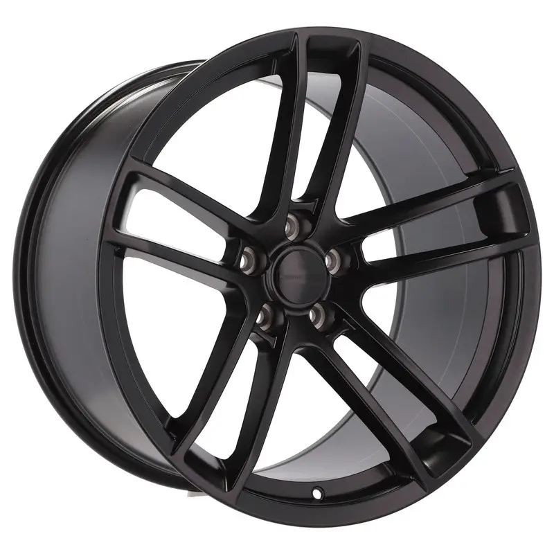 4 jantes 9.5 20 5x115 design Dodge Noir Mat Nouveauté