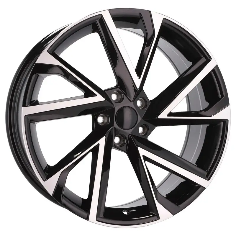 Nouvel Arrivage 4 jantes 8.0 19 5x112 design Skoda Noir Brillant