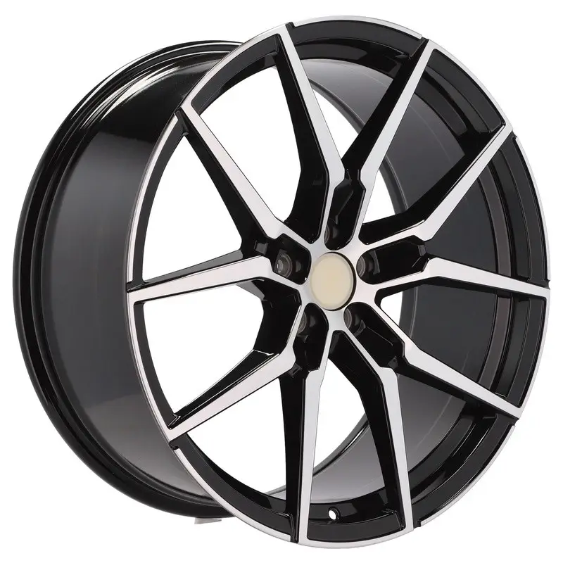 4 jantes 9.0 21 5x108 design Volvo Noir Brillant Satisfait Ou Remboursé