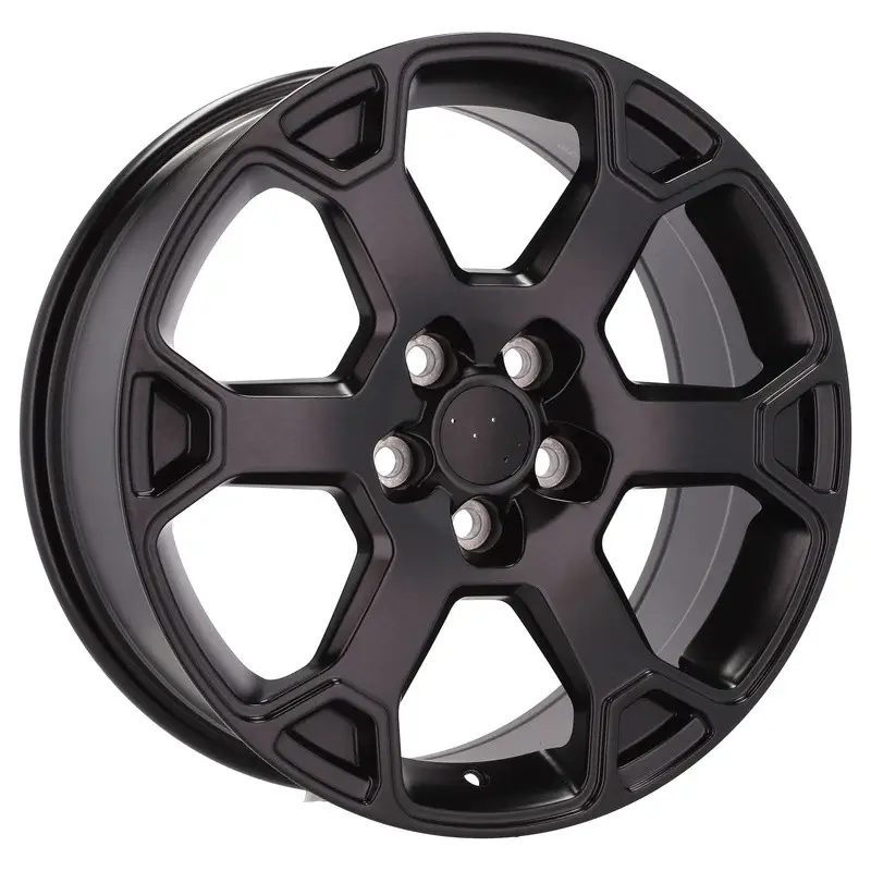 4 jantes 7.0 17 5x114.3 design Toyota Noir Brillant Pas Cher