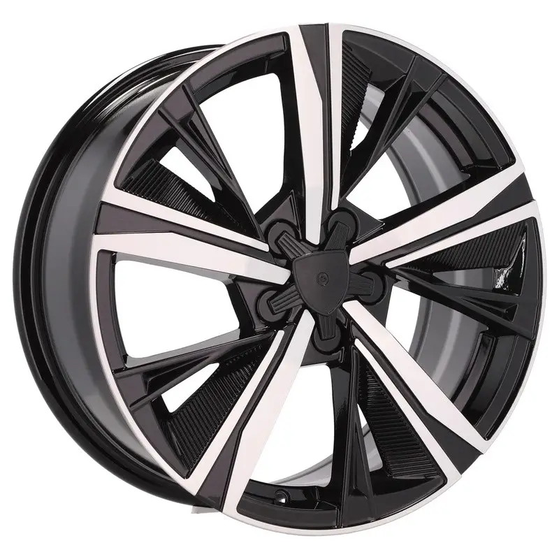 Quantité Limitée 4 jantes 7.5 17 5x108 design Peugeot Noir Brillant