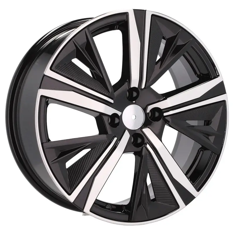 Nouveauté 4 jantes 7.0 17 4x108 design Peugeot Noir Brillant
