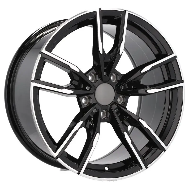 Prix Bas 4 jantes 8.0 18 5x120 design BMW Noir Mat