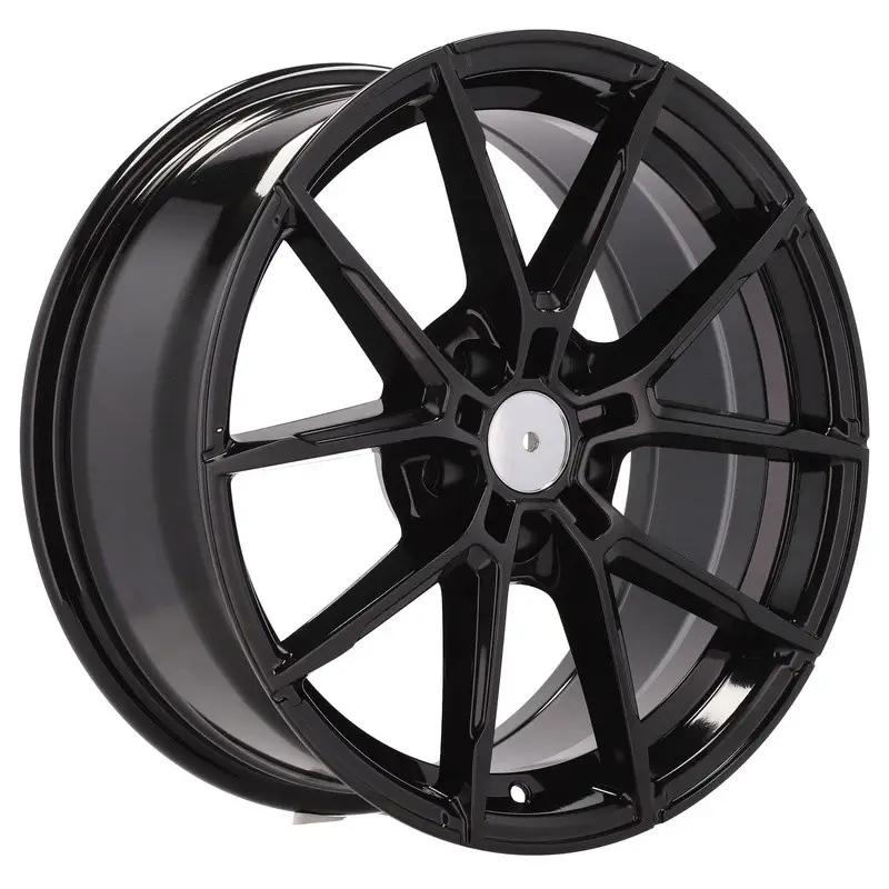 4 jantes 7.5 17 5x112 design BMW Noir Brillant Remise